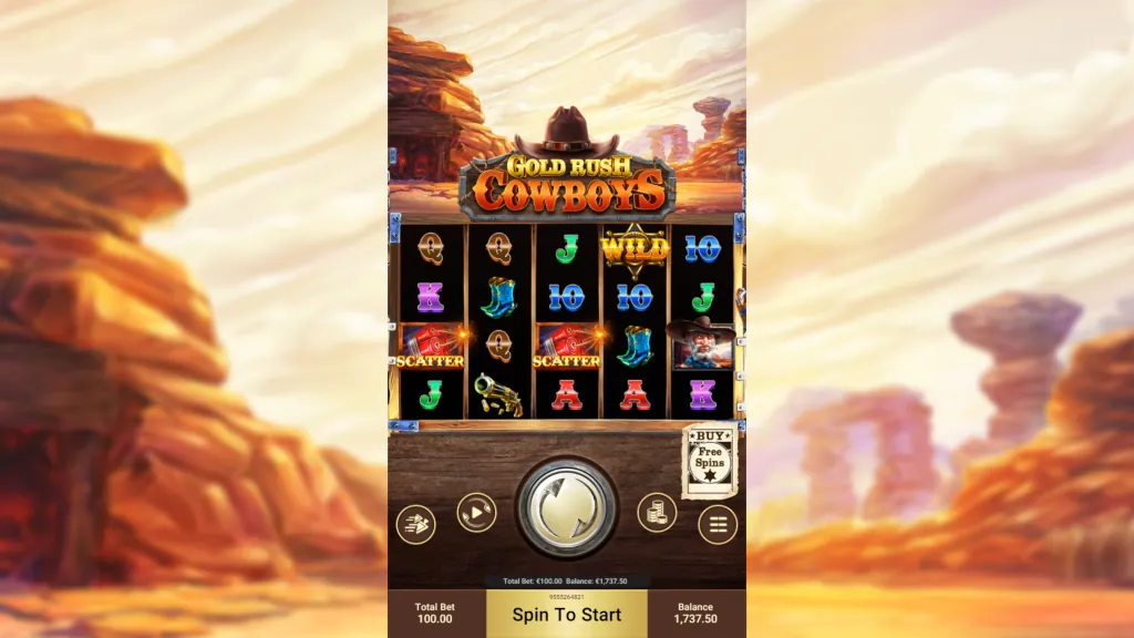 Gold Rush Cowboys slot